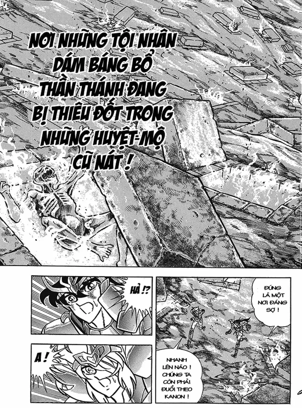 Truyện Tranh Áo Giáp Vàng - Saint Seiya trang 4