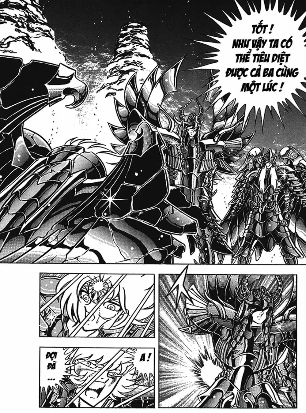 Truyện Tranh Áo Giáp Vàng - Saint Seiya trang 4
