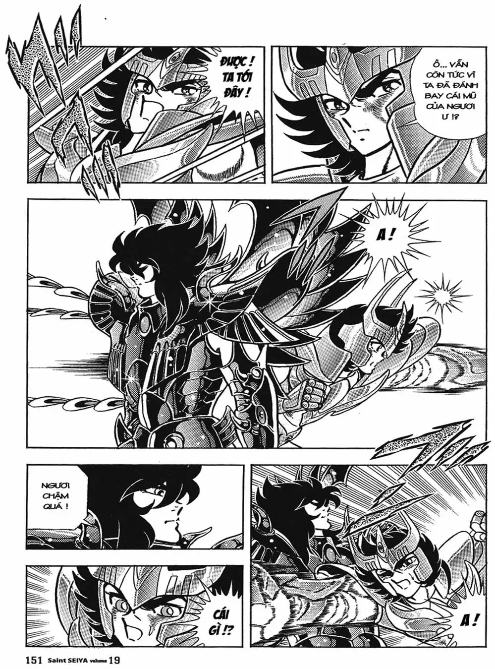 Truyện Tranh Áo Giáp Vàng - Saint Seiya trang 4