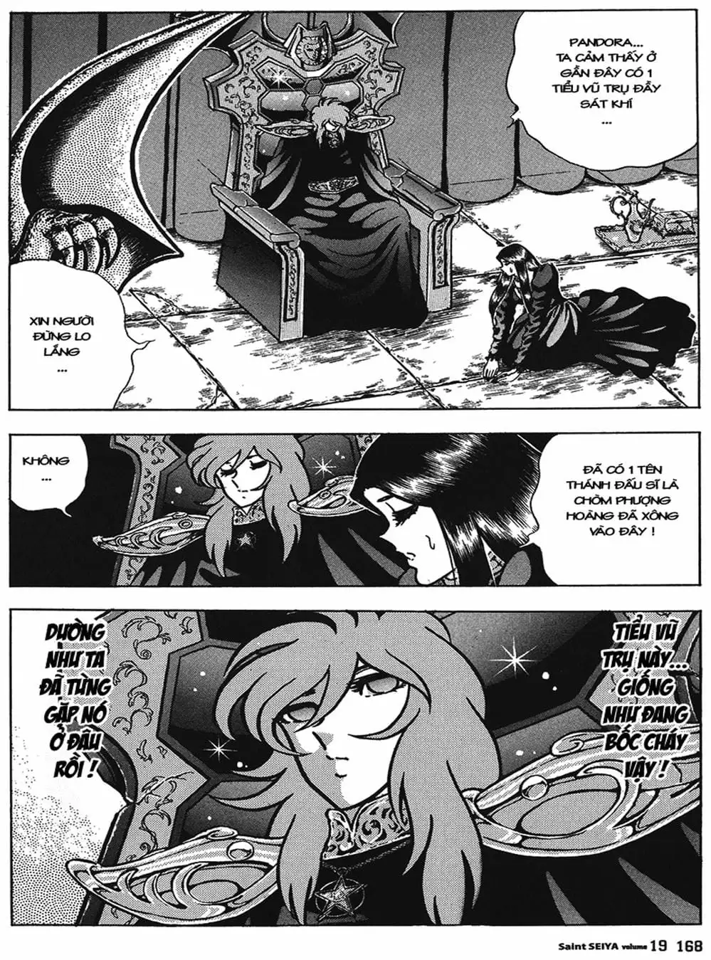 Truyện Tranh Áo Giáp Vàng - Saint Seiya trang 4