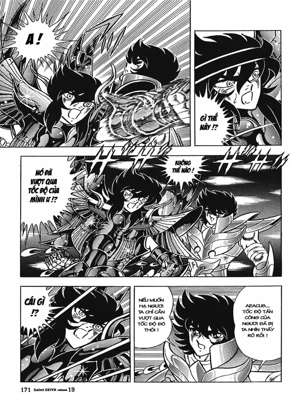 Truyện Tranh Áo Giáp Vàng - Saint Seiya trang 4
