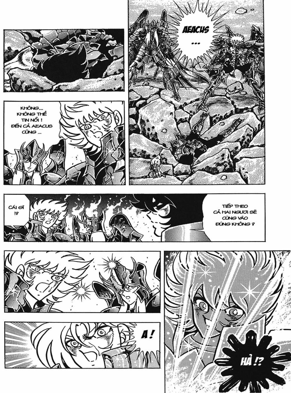 Truyện Tranh Áo Giáp Vàng - Saint Seiya trang 4