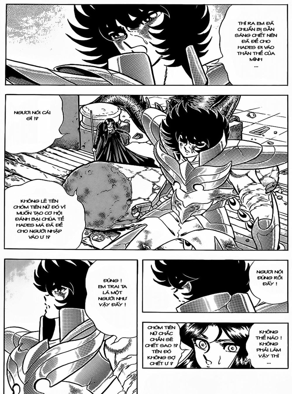 Truyện Tranh Áo Giáp Vàng - Saint Seiya trang 4