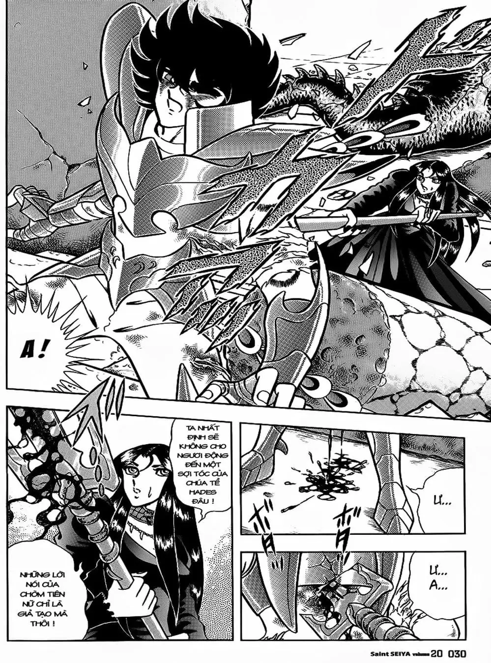 Truyện Tranh Áo Giáp Vàng - Saint Seiya trang 4