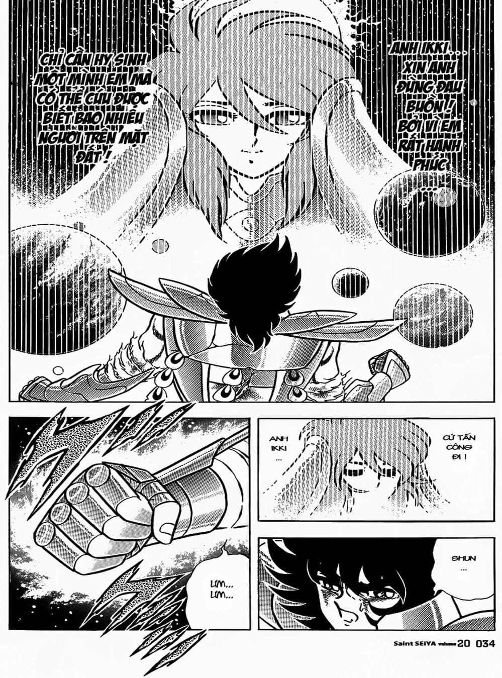 Truyện Tranh Áo Giáp Vàng - Saint Seiya trang 4
