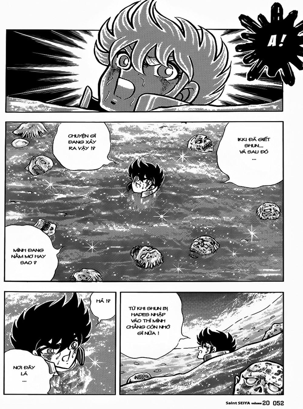 Truyện Tranh Áo Giáp Vàng - Saint Seiya trang 4