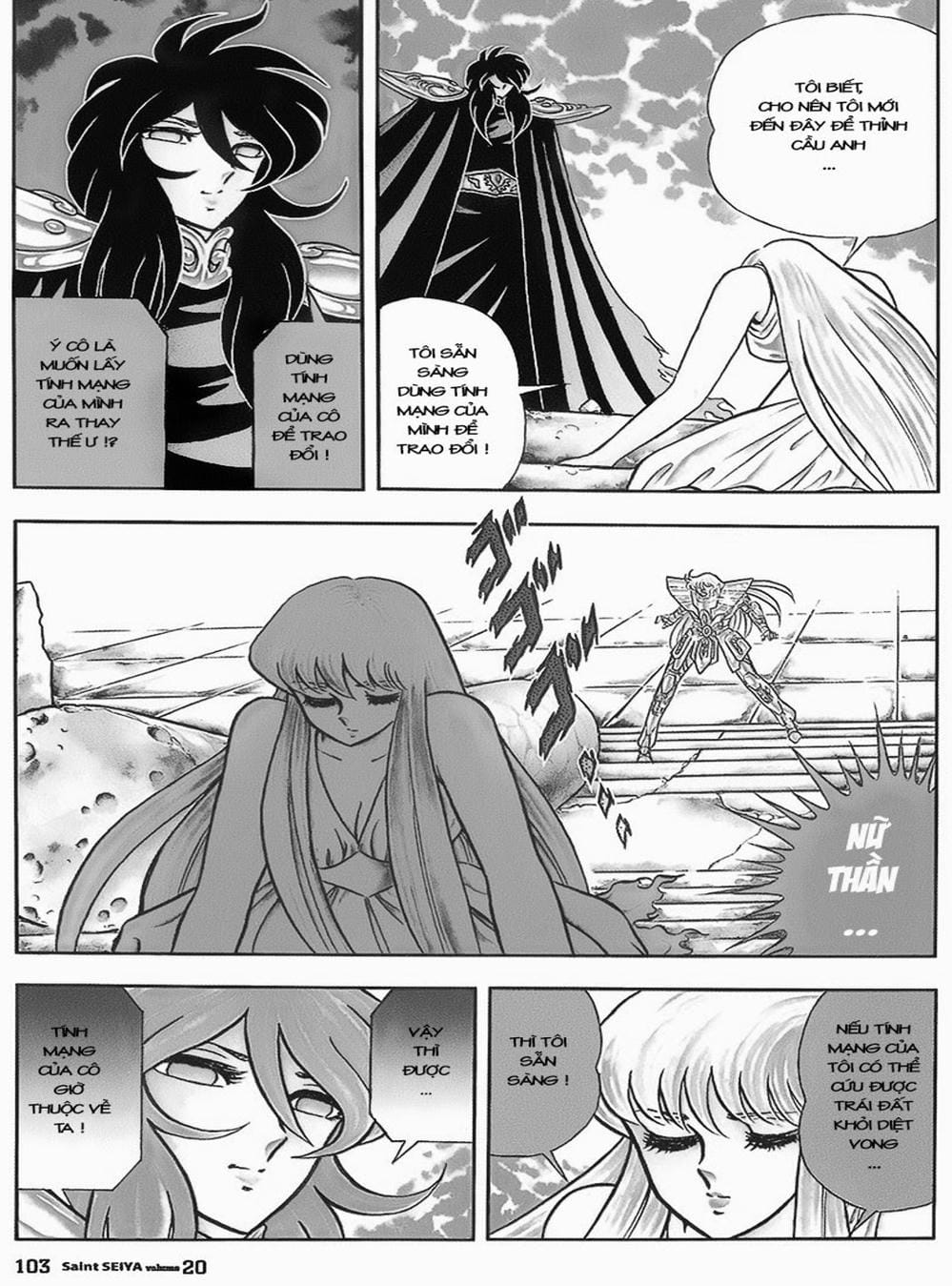 Truyện Tranh Áo Giáp Vàng - Saint Seiya trang 4