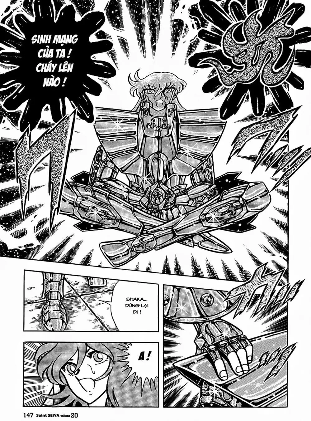 Truyện Tranh Áo Giáp Vàng - Saint Seiya trang 4