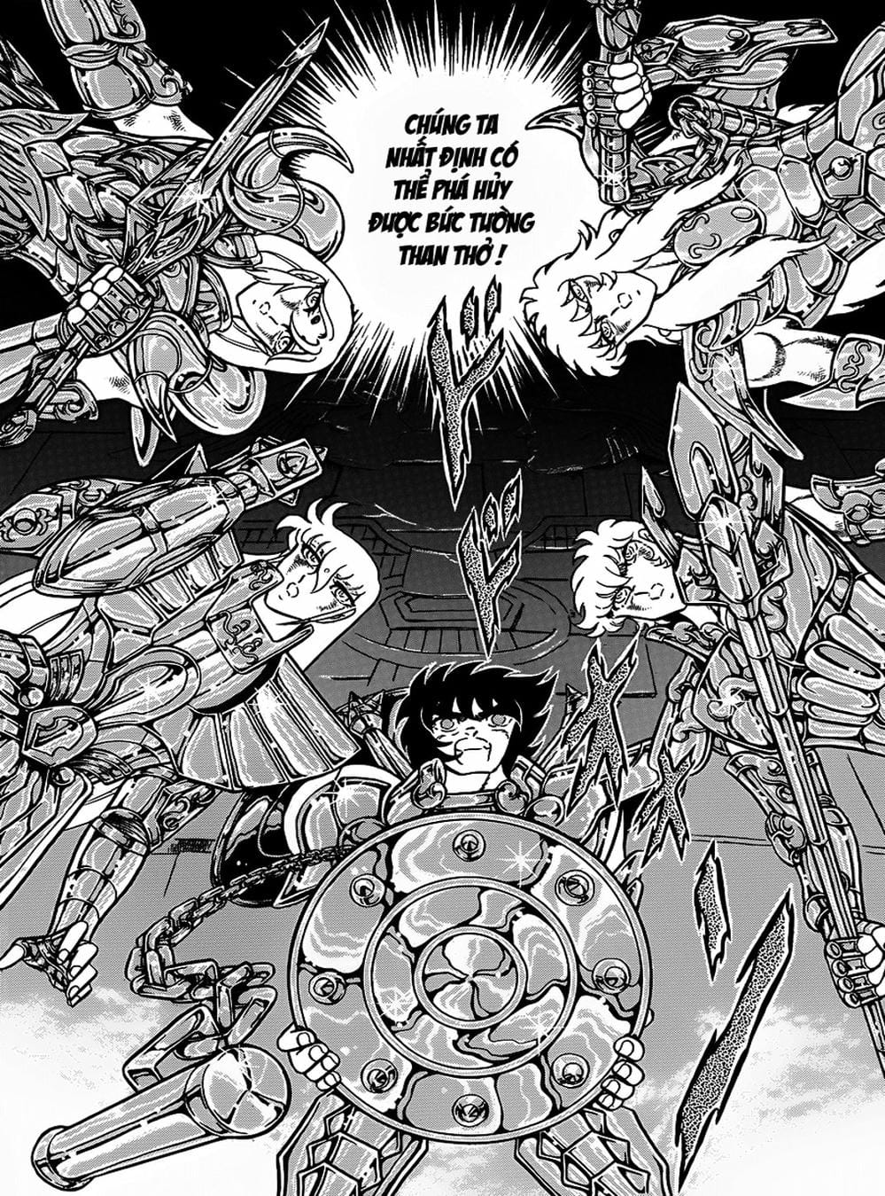 Truyện Tranh Áo Giáp Vàng - Saint Seiya trang 4
