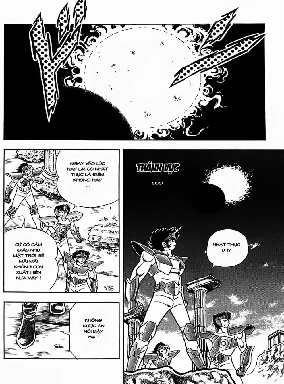 Truyện Tranh Áo Giáp Vàng - Saint Seiya trang 4