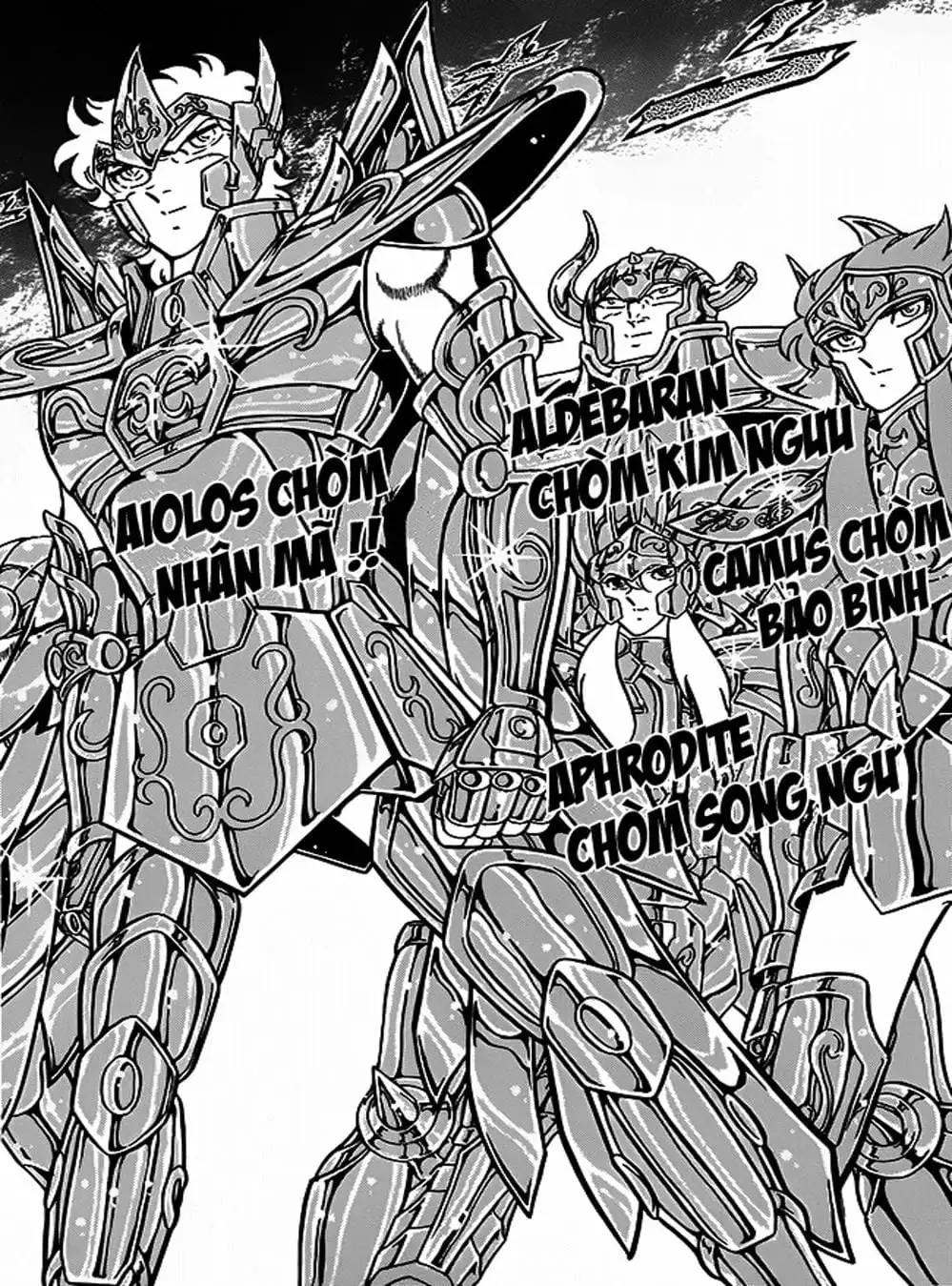 Truyện Tranh Áo Giáp Vàng - Saint Seiya trang 4