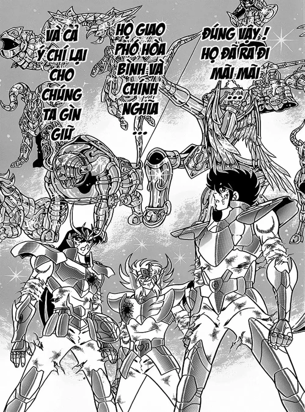 Truyện Tranh Áo Giáp Vàng - Saint Seiya trang 4