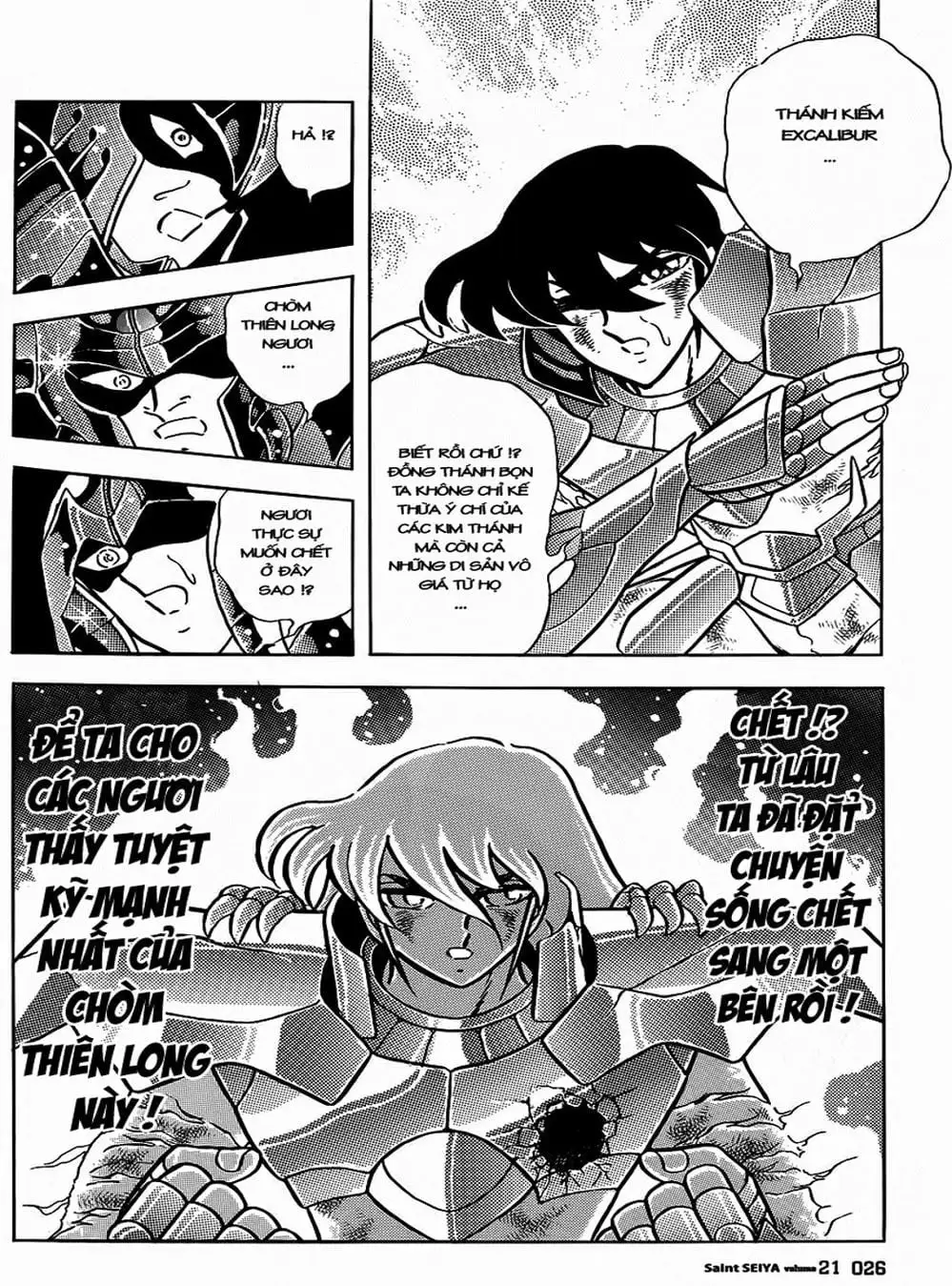 Truyện Tranh Áo Giáp Vàng - Saint Seiya trang 4