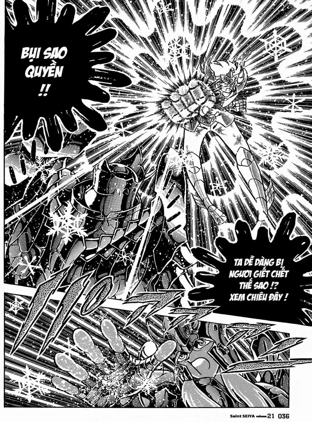 Truyện Tranh Áo Giáp Vàng - Saint Seiya trang 4