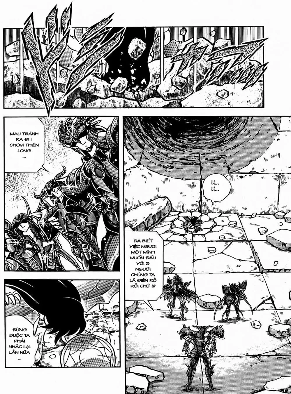 Truyện Tranh Áo Giáp Vàng - Saint Seiya trang 4