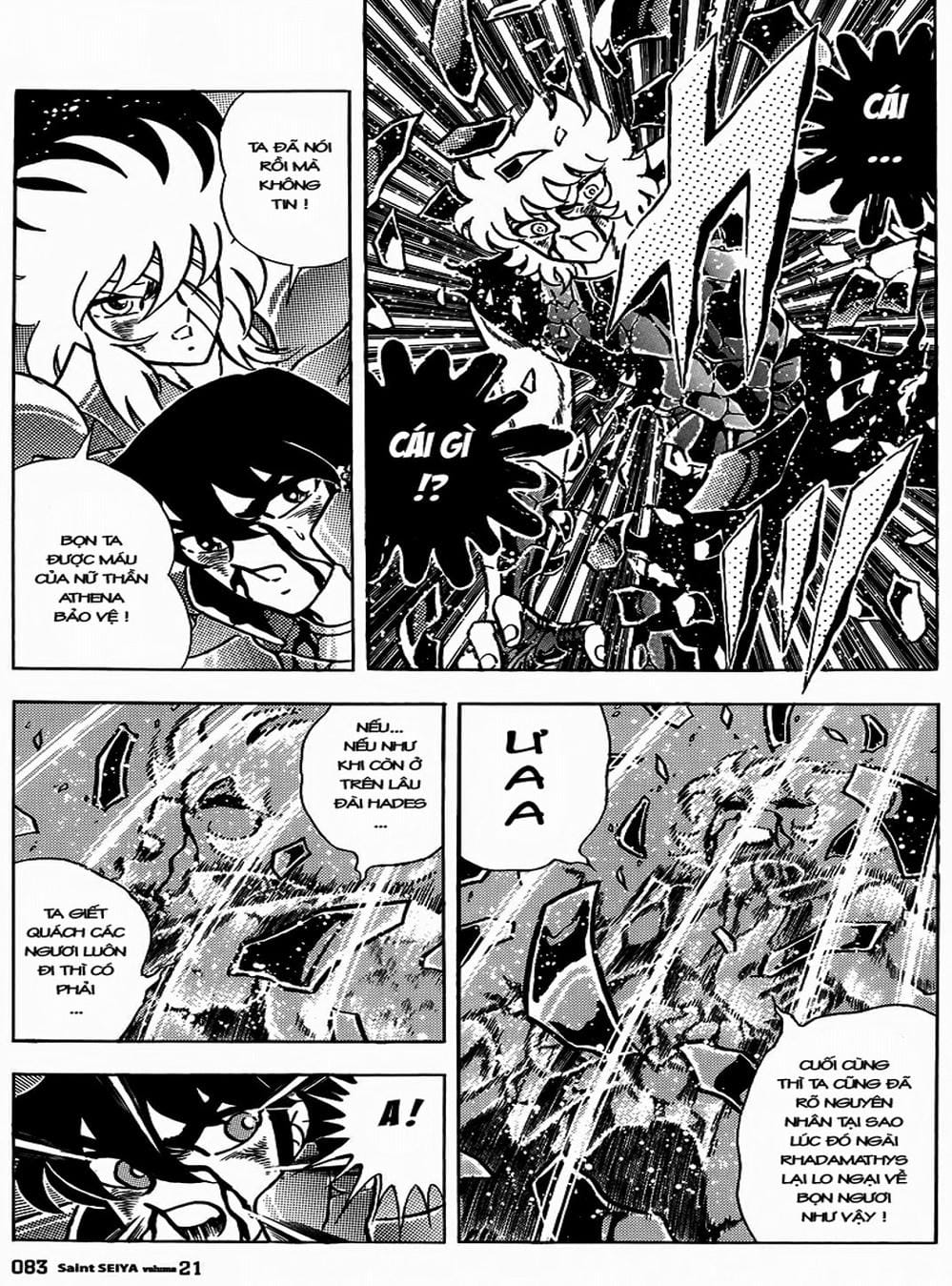 Truyện Tranh Áo Giáp Vàng - Saint Seiya trang 4