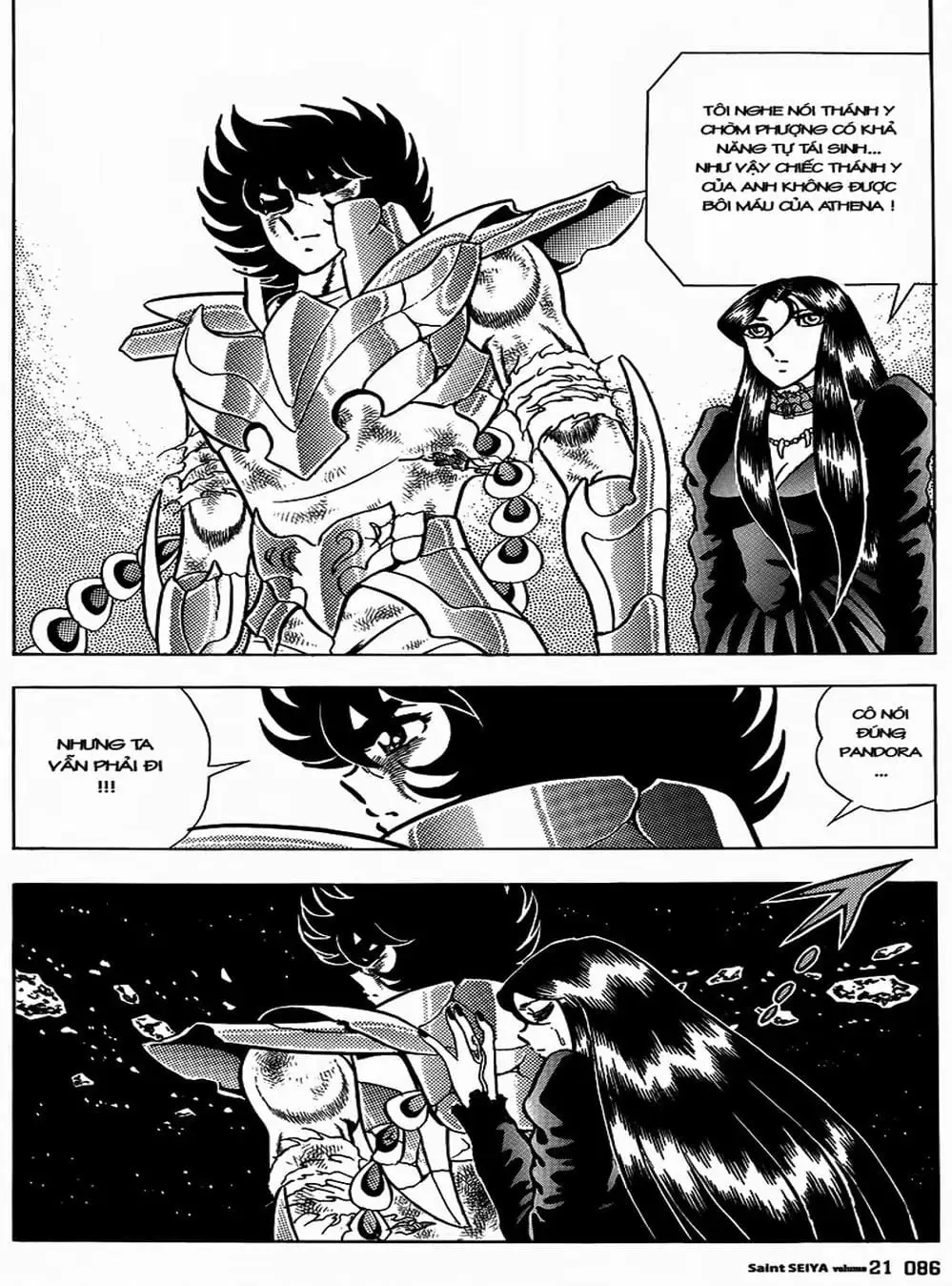 Truyện Tranh Áo Giáp Vàng - Saint Seiya trang 4