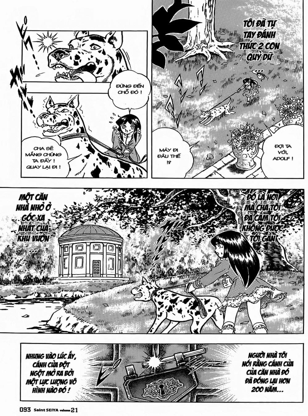 Truyện Tranh Áo Giáp Vàng - Saint Seiya trang 4