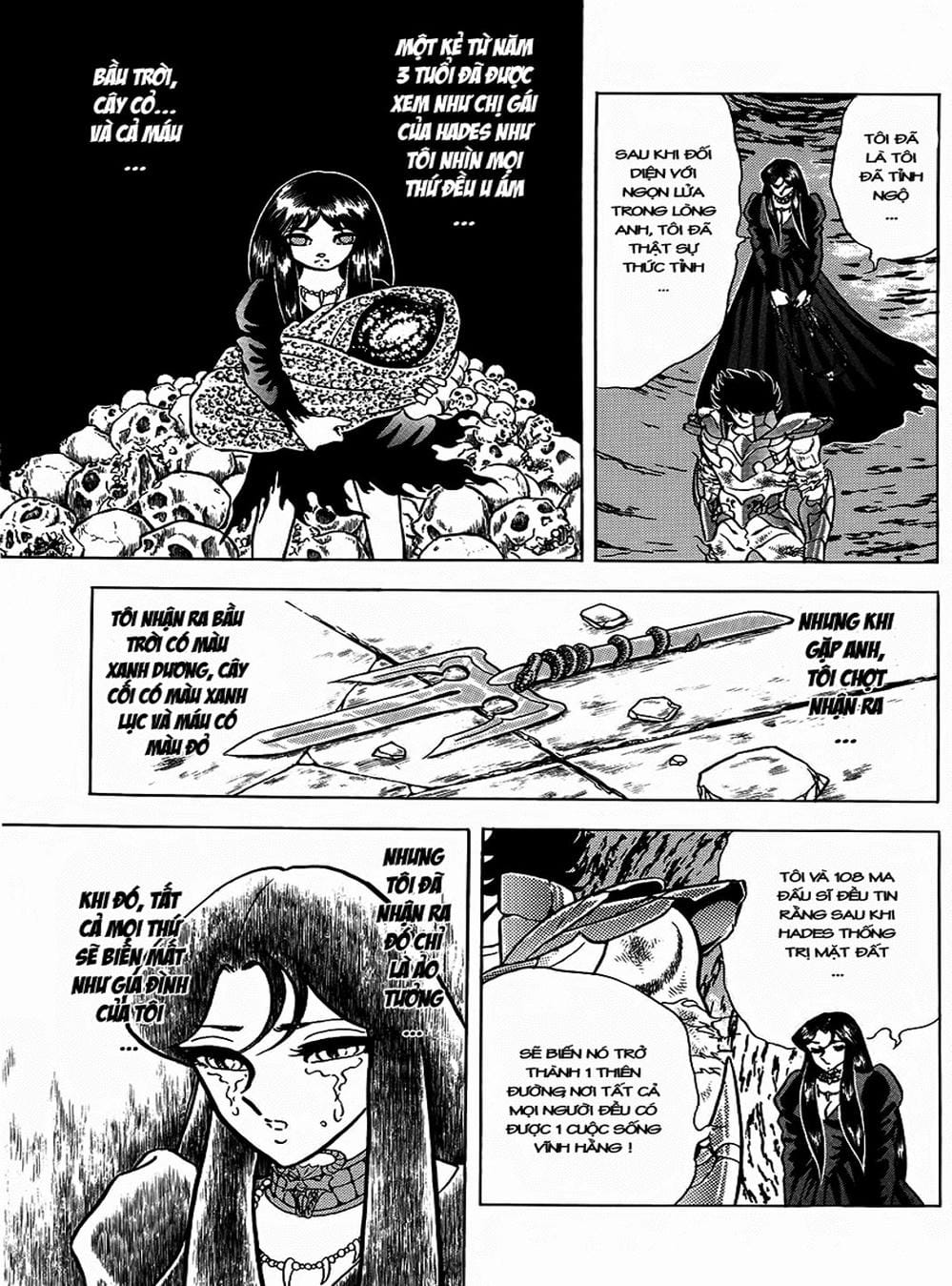 Truyện Tranh Áo Giáp Vàng - Saint Seiya trang 4