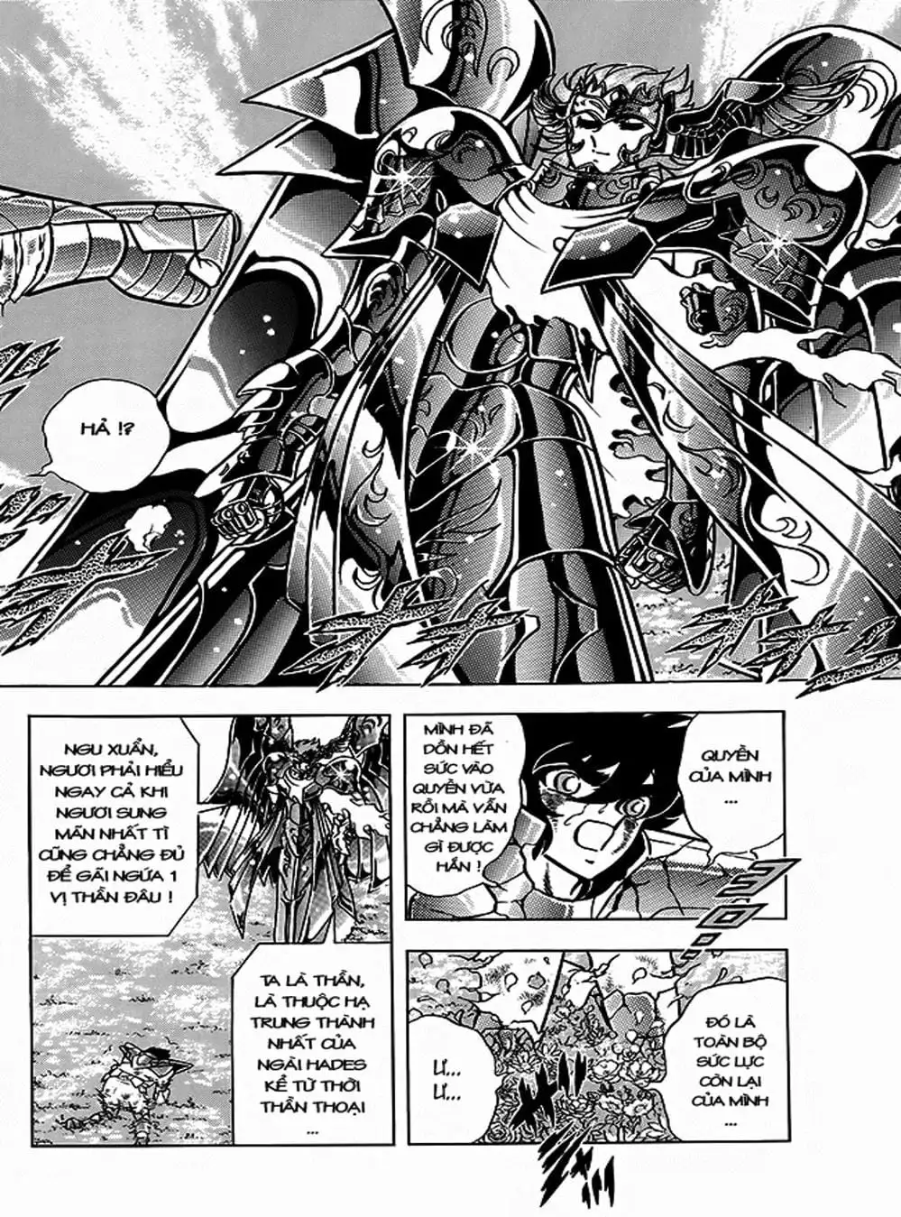 Truyện Tranh Áo Giáp Vàng - Saint Seiya trang 4