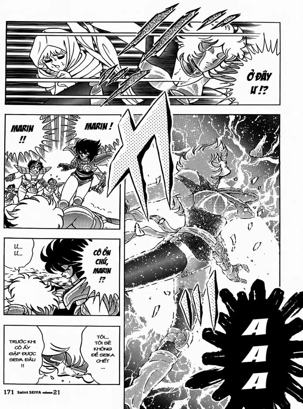 Truyện Tranh Áo Giáp Vàng - Saint Seiya trang 4