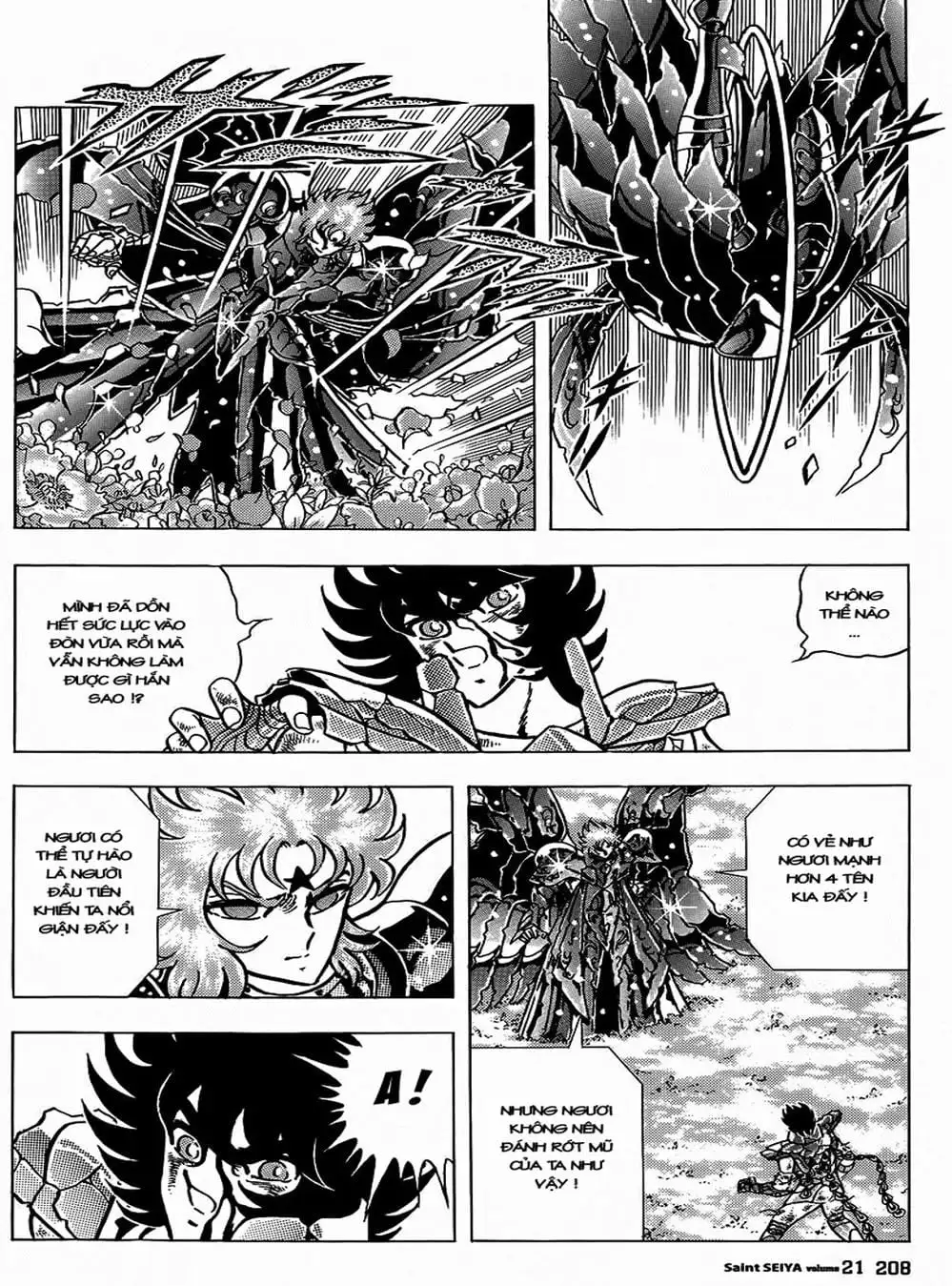 Truyện Tranh Áo Giáp Vàng - Saint Seiya trang 4