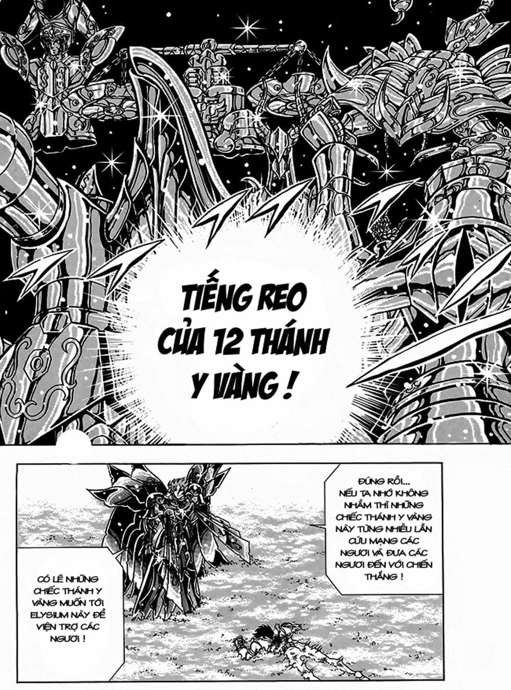 Truyện Tranh Áo Giáp Vàng - Saint Seiya trang 4