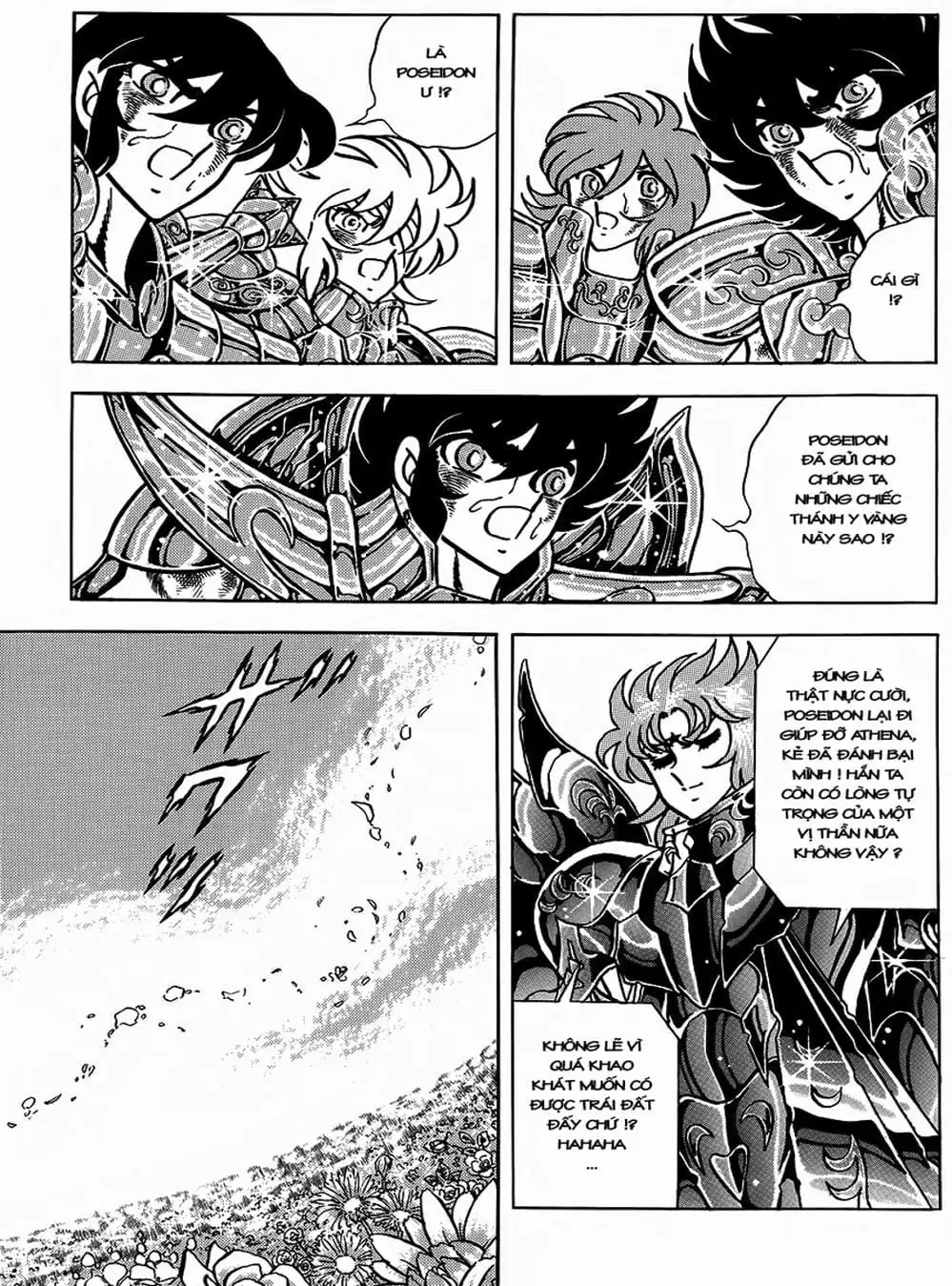 Truyện Tranh Áo Giáp Vàng - Saint Seiya trang 4