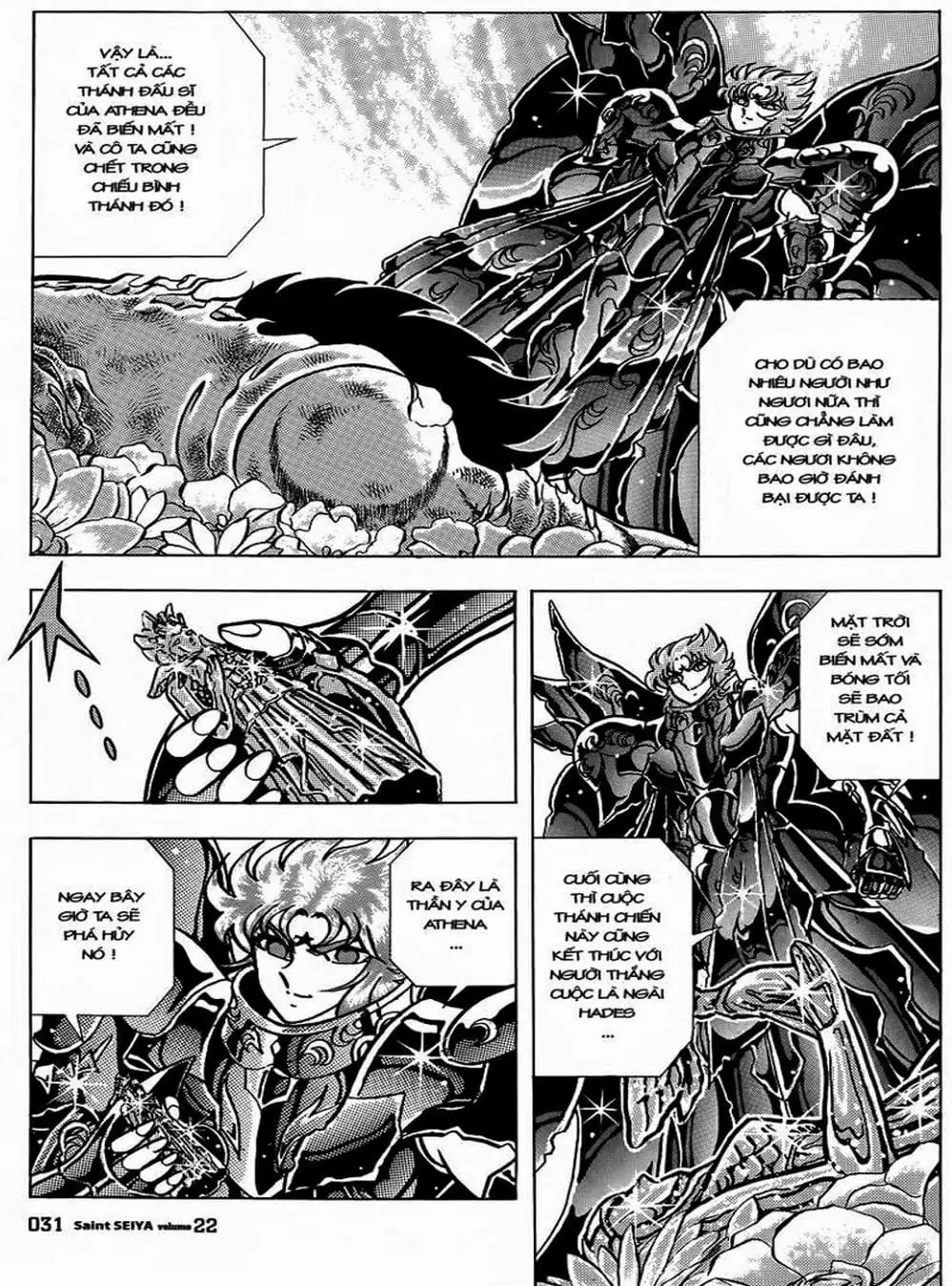 Truyện Tranh Áo Giáp Vàng - Saint Seiya trang 4