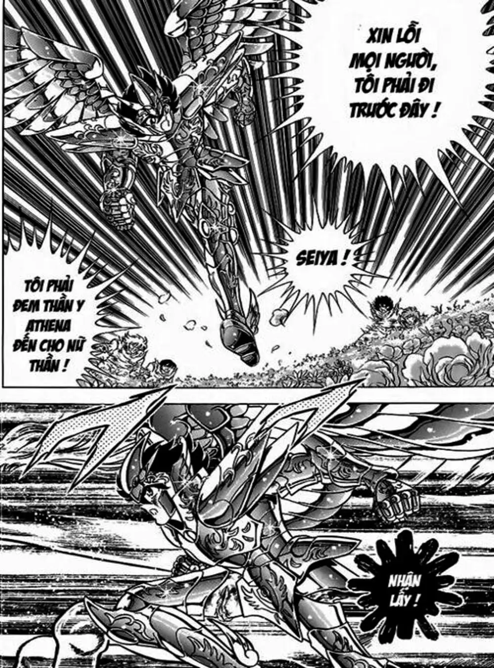 Truyện Tranh Áo Giáp Vàng - Saint Seiya trang 4