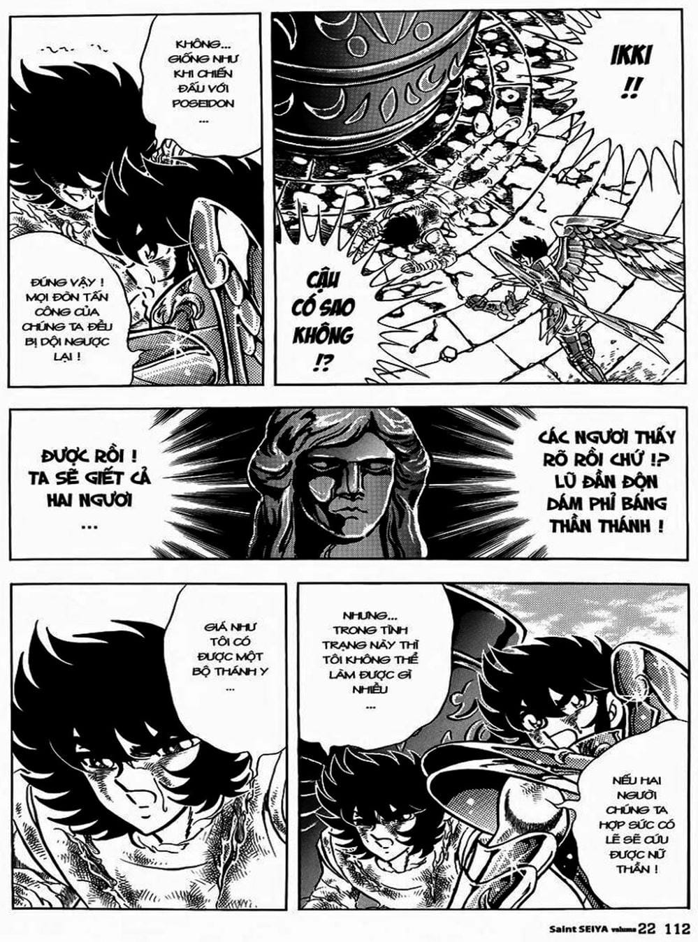 Truyện Tranh Áo Giáp Vàng - Saint Seiya trang 4