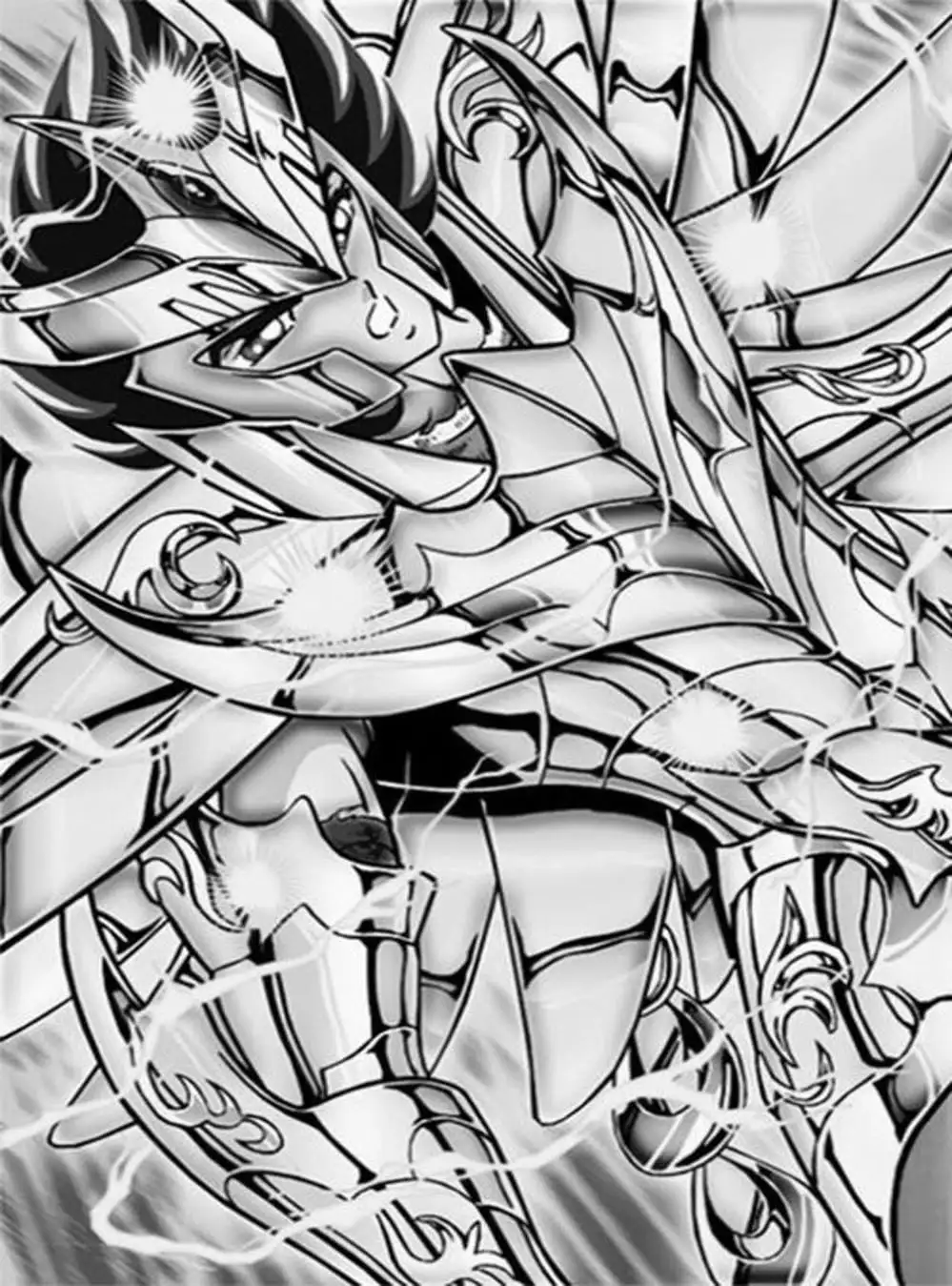 Truyện Tranh Áo Giáp Vàng - Saint Seiya trang 4