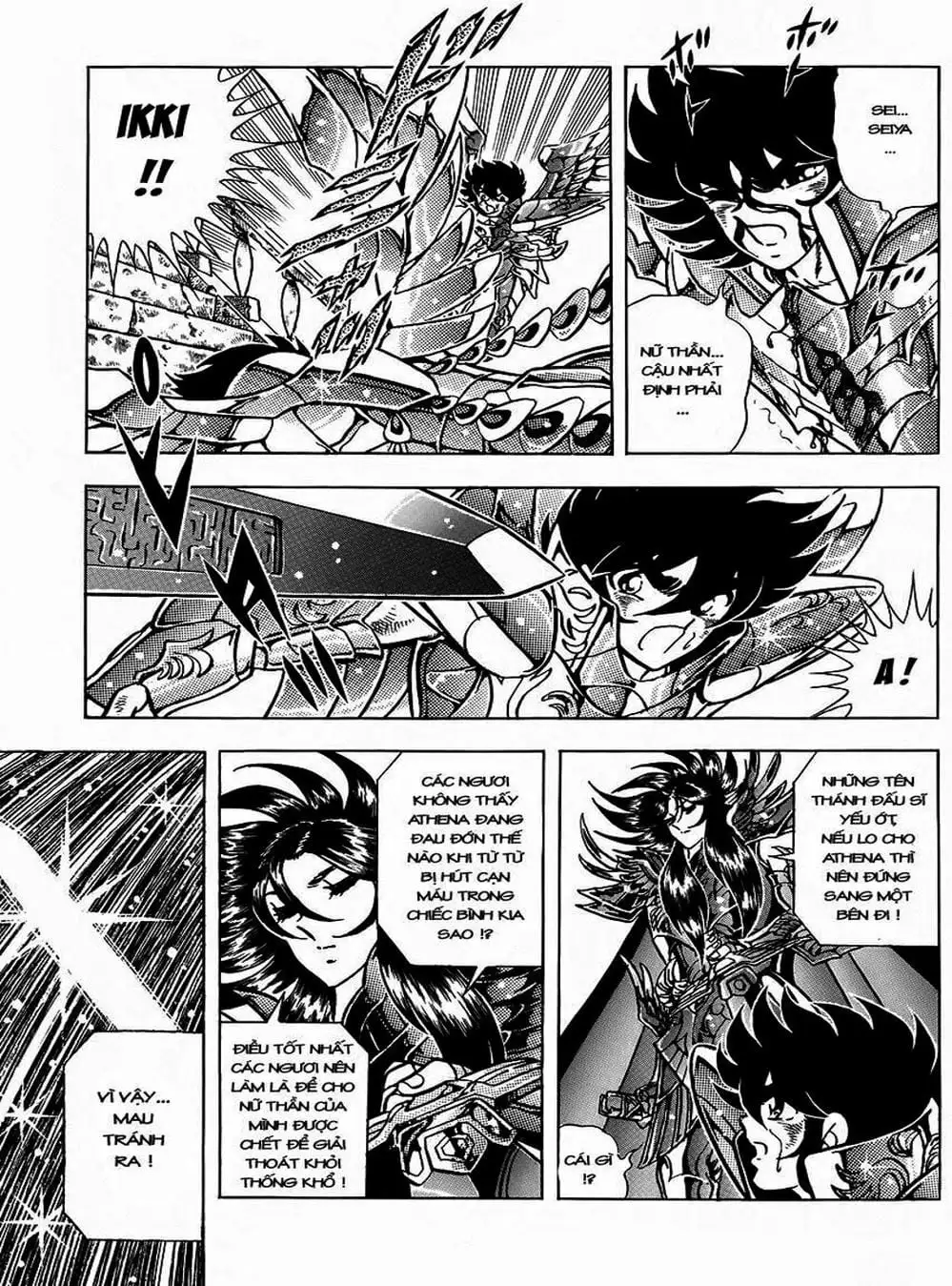 Truyện Tranh Áo Giáp Vàng - Saint Seiya trang 4