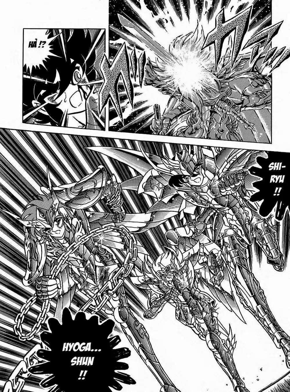 Truyện Tranh Áo Giáp Vàng - Saint Seiya trang 4