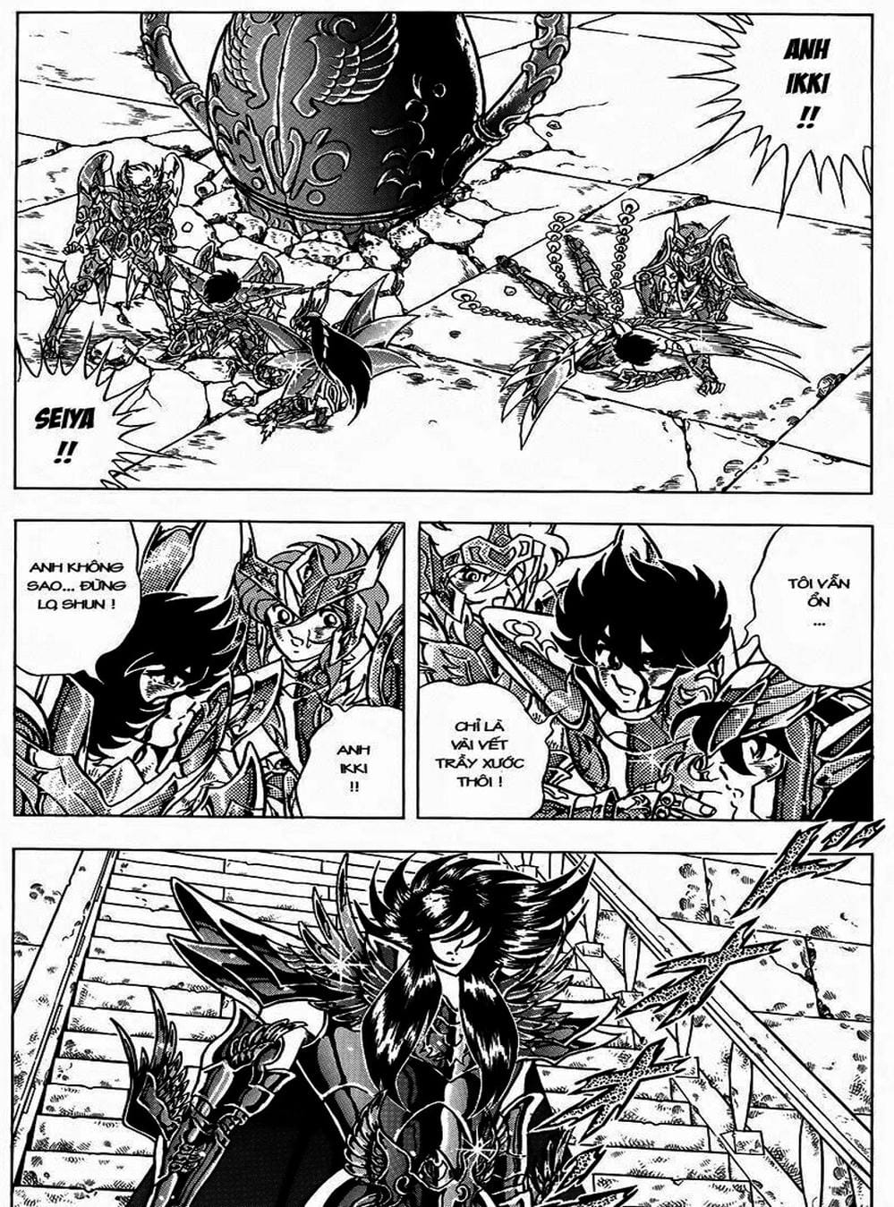 Truyện Tranh Áo Giáp Vàng - Saint Seiya trang 4