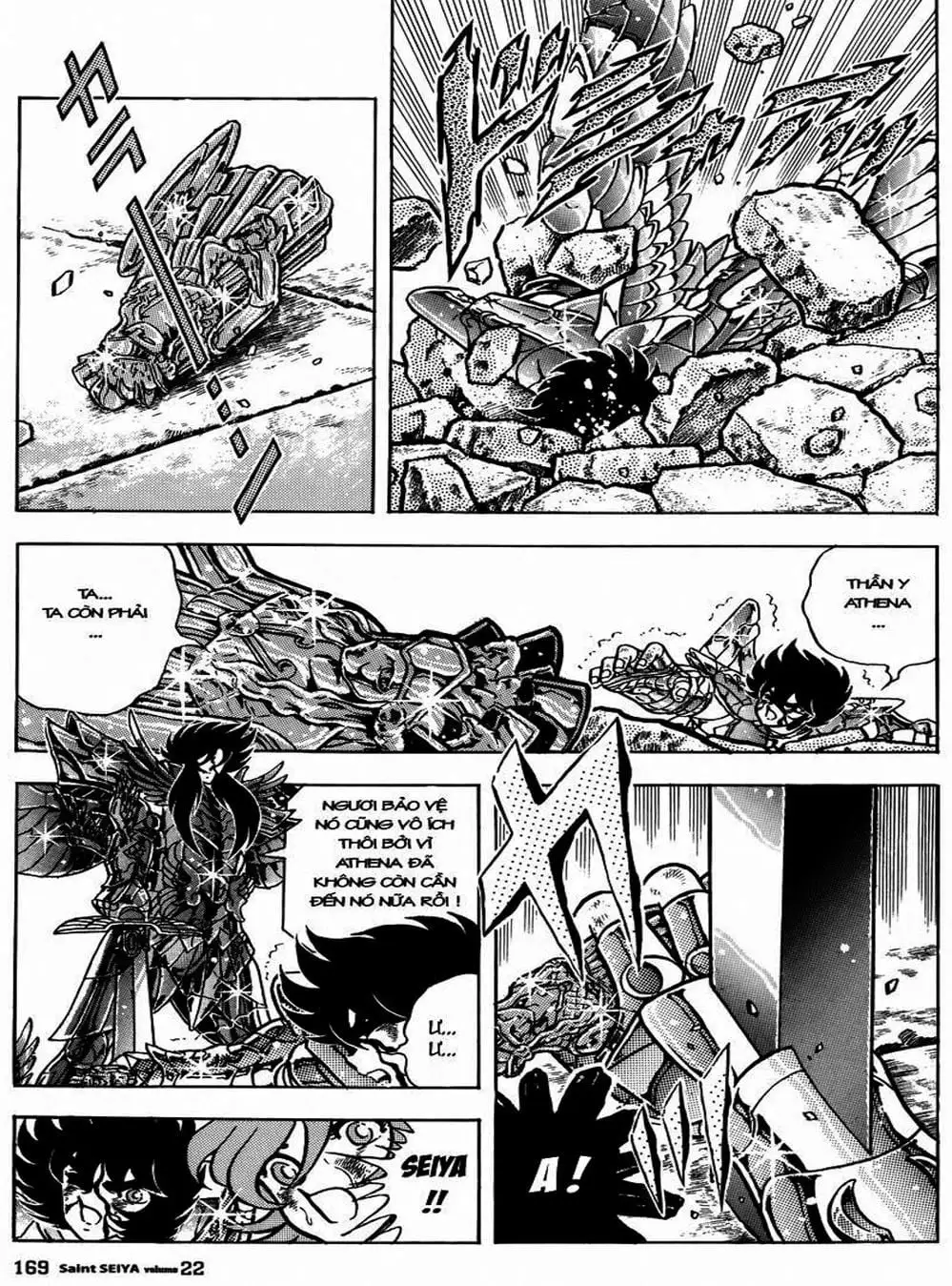 Truyện Tranh Áo Giáp Vàng - Saint Seiya trang 4