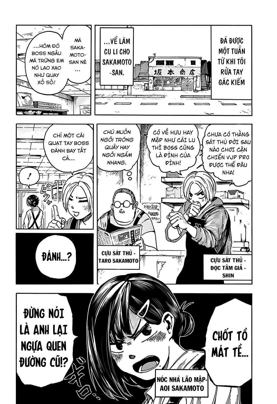 Truyện Tranh Sát Thủ Về Vườn - Sakamoto Days trang 7