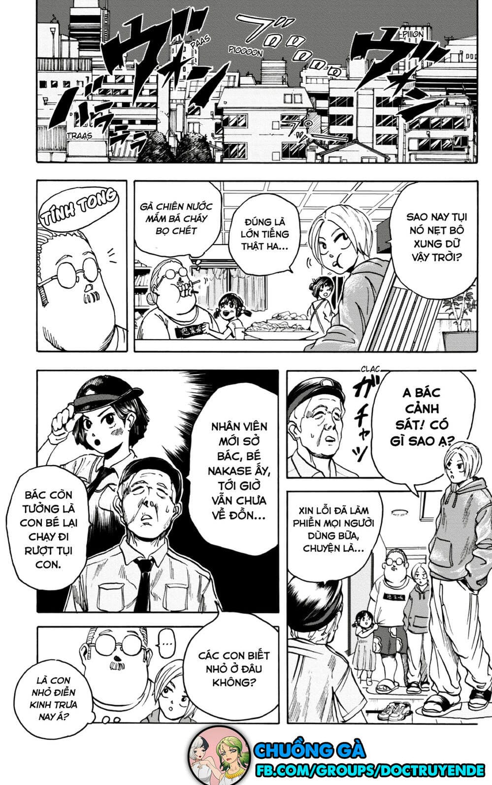Truyện Tranh Sát Thủ Về Vườn - Sakamoto Days trang 7