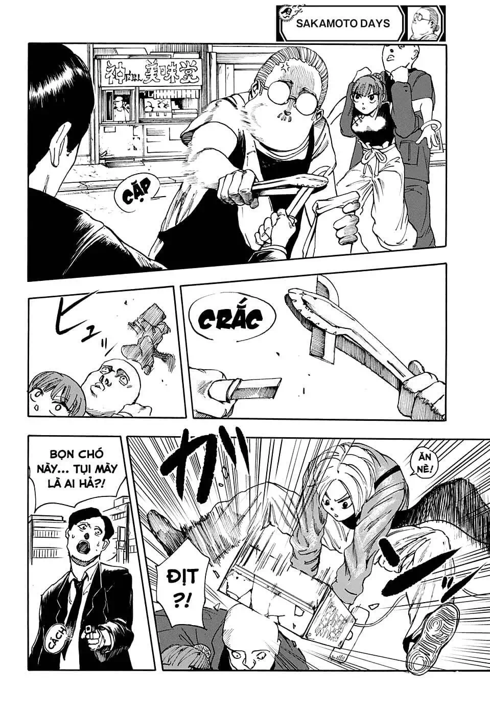 Truyện Tranh Sát Thủ Về Vườn - Sakamoto Days trang 6