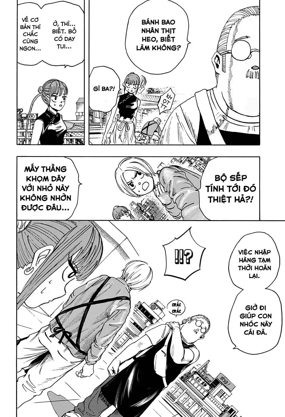 Truyện Tranh Sát Thủ Về Vườn - Sakamoto Days trang 6