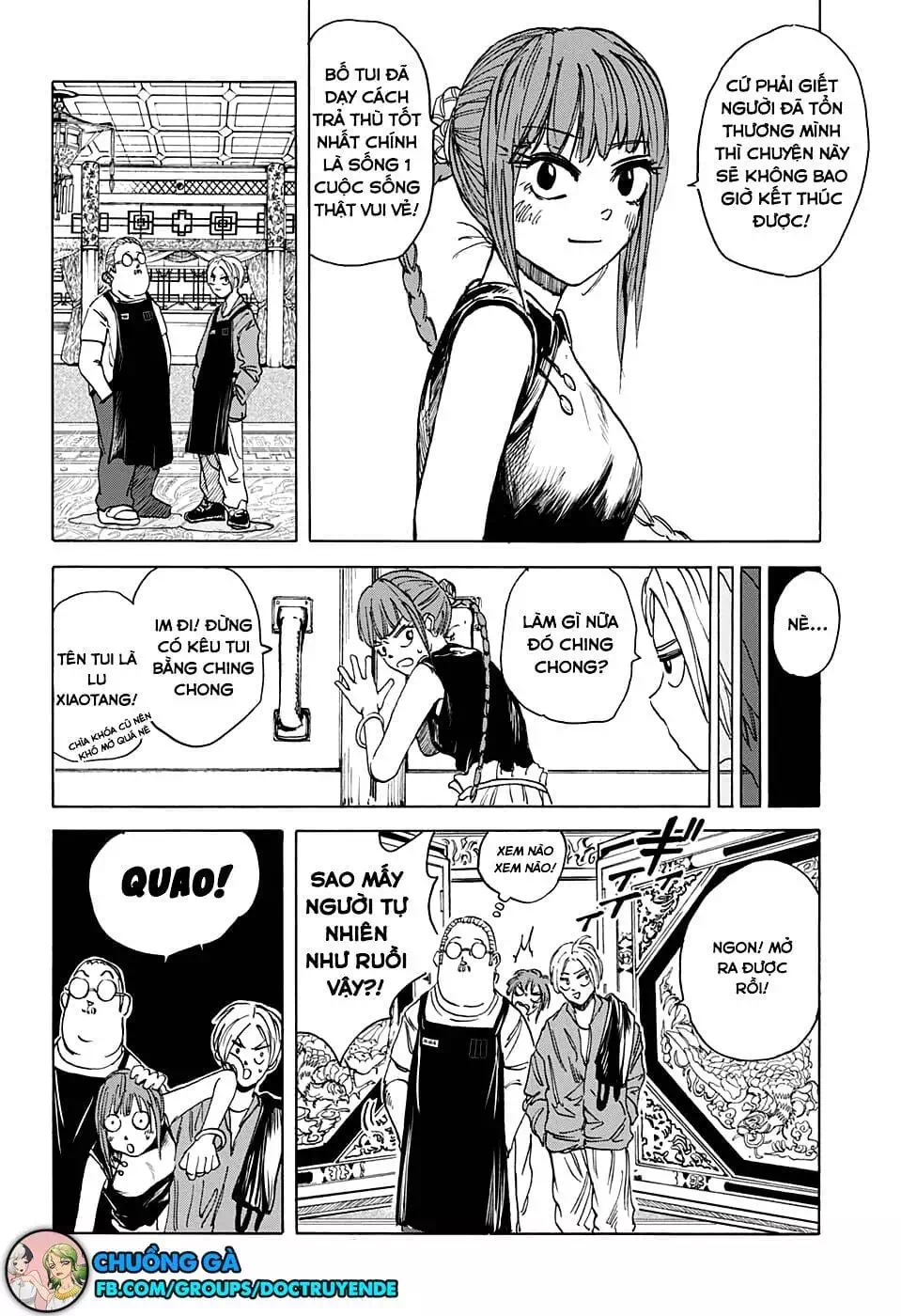 Truyện Tranh Sát Thủ Về Vườn - Sakamoto Days trang 6