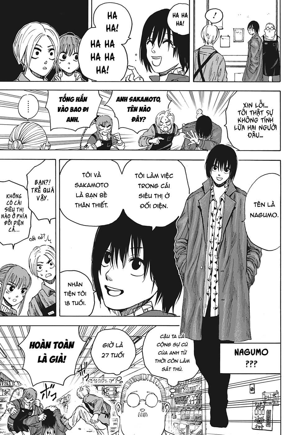 Truyện Tranh Sát Thủ Về Vườn - Sakamoto Days trang 7