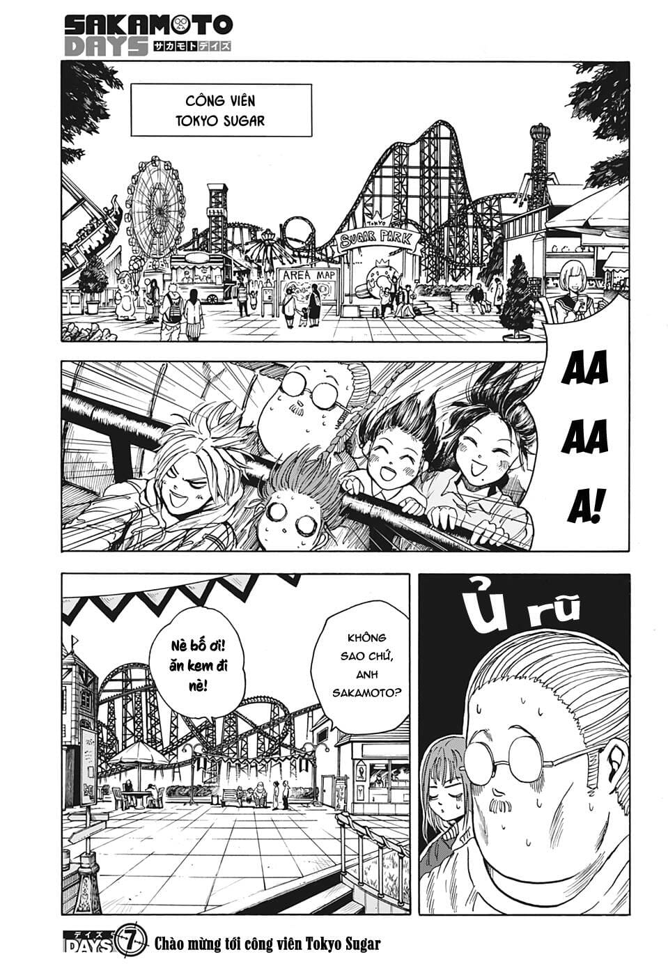 Truyện Tranh Sát Thủ Về Vườn - Sakamoto Days trang 7