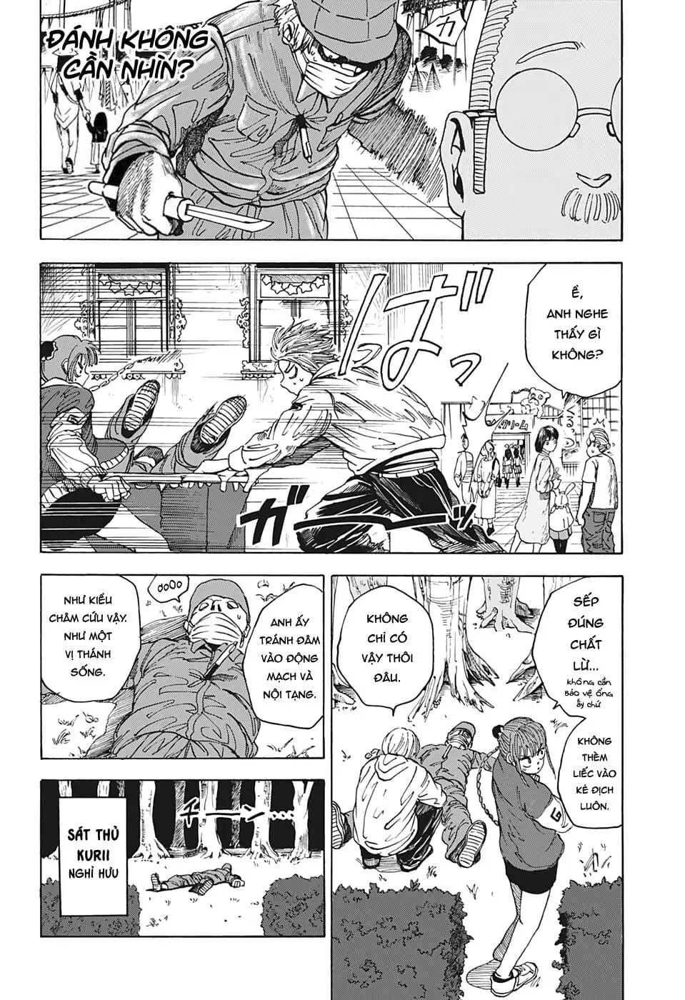 Truyện Tranh Sát Thủ Về Vườn - Sakamoto Days trang 6