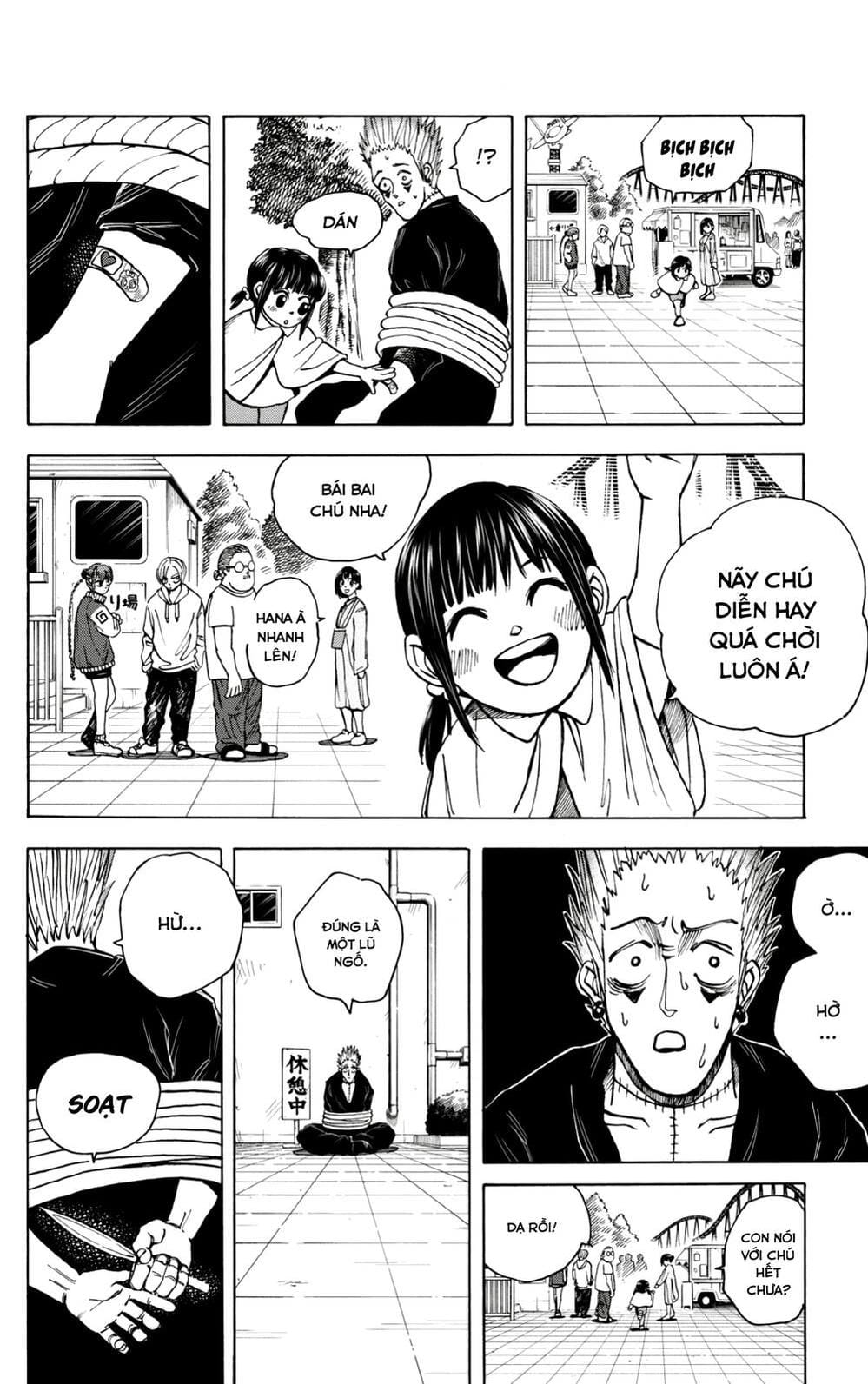 Truyện Tranh Sát Thủ Về Vườn - Sakamoto Days trang 7