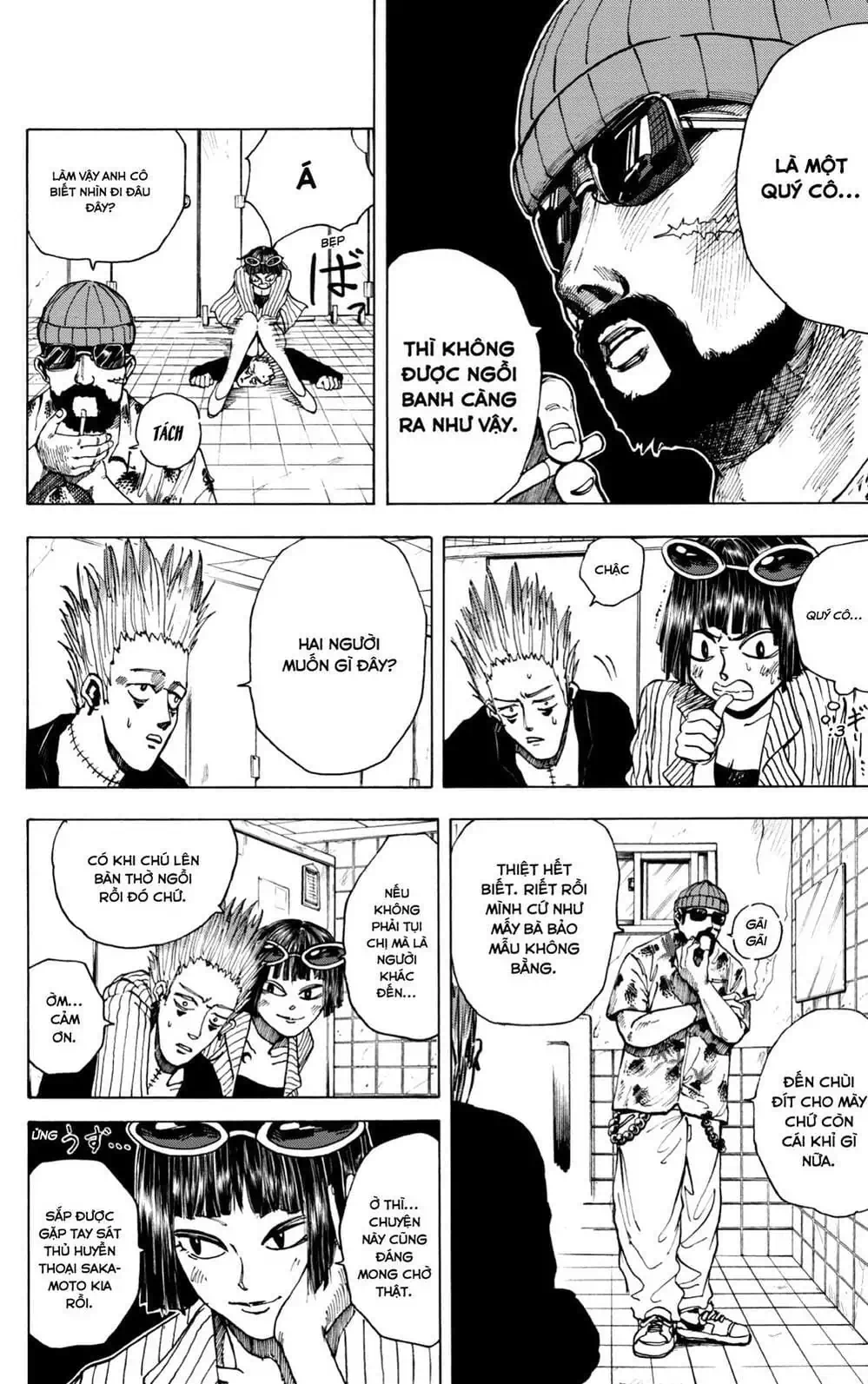 Truyện Tranh Sát Thủ Về Vườn - Sakamoto Days trang 6
