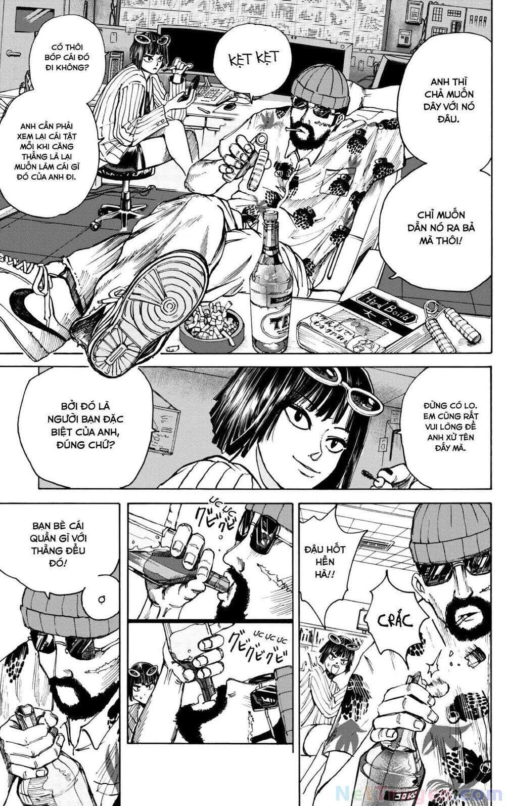 Truyện Tranh Sát Thủ Về Vườn - Sakamoto Days trang 7