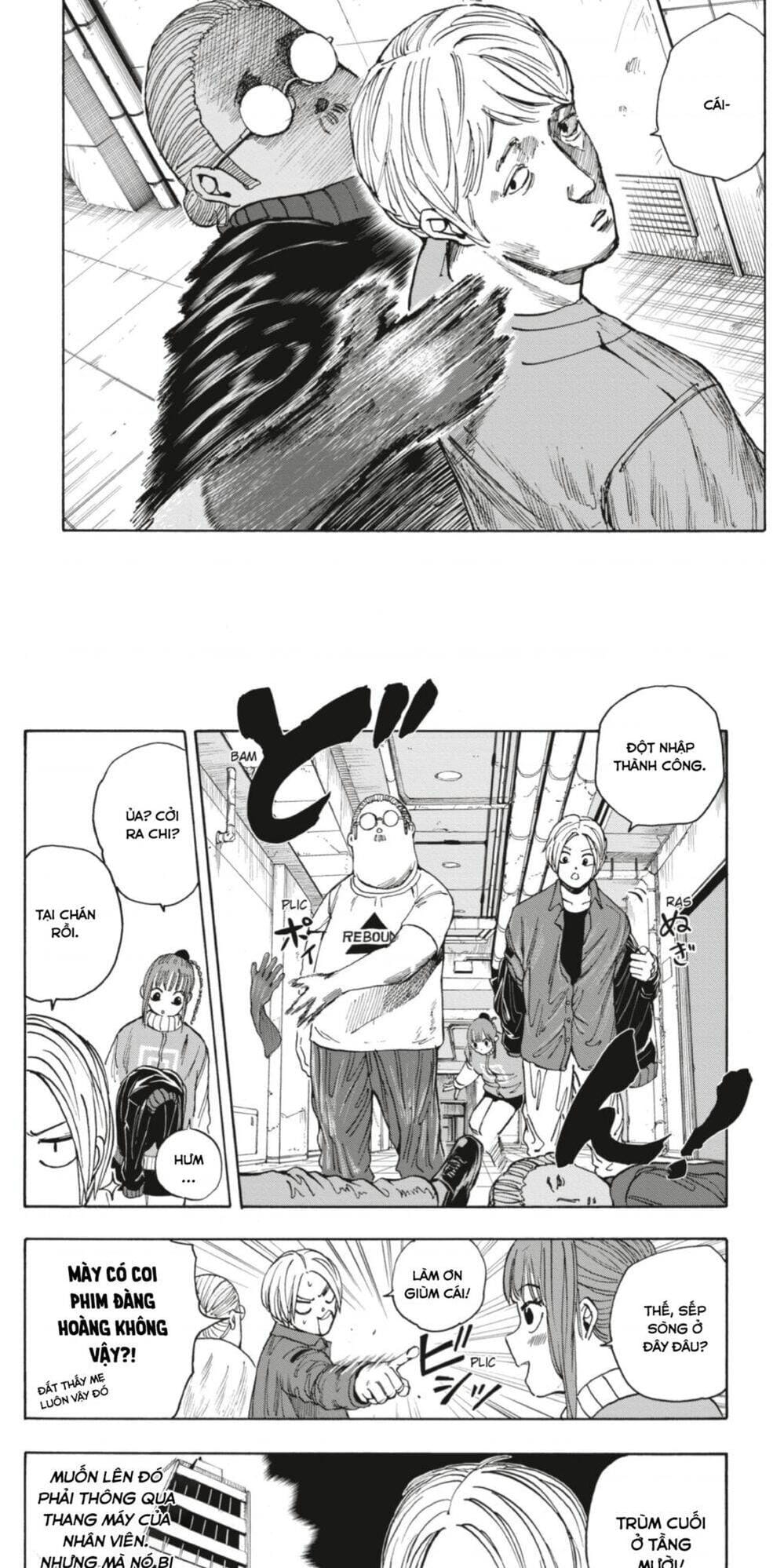 Truyện Tranh Sát Thủ Về Vườn - Sakamoto Days trang 7