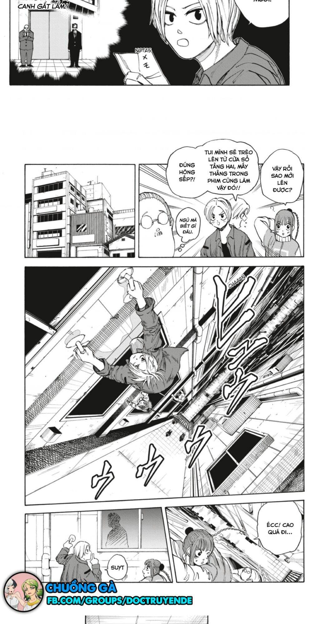 Truyện Tranh Sát Thủ Về Vườn - Sakamoto Days trang 7