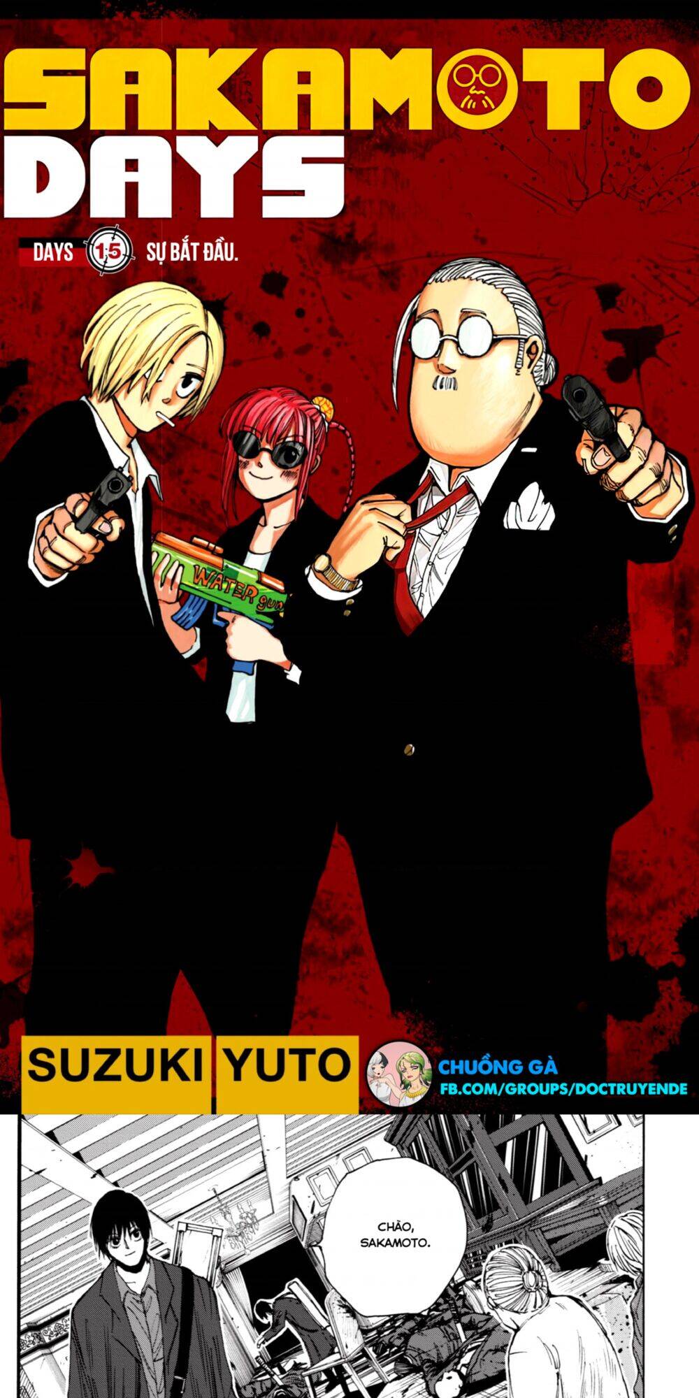 Truyện Tranh Sát Thủ Về Vườn - Sakamoto Days trang 7